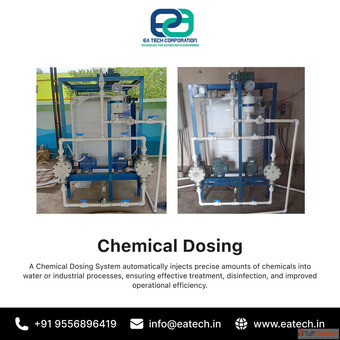 Reliable Non-Chemical Dosing Pump in India - Premium Solutions by eatech.in
