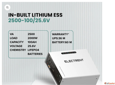 Order 25.6v lifepo4 Battery Online at Electrent