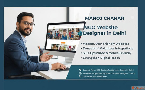 Best NGO Website Designer in Delhi for Professional Nonprofit Websites