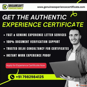 Experience Certificate Provider in Delhi