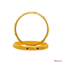 Buy 2 Gold Bangles in 10 Grams Online CMR Jewellery