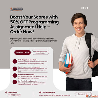 Boost Your Scores with 50 OFF Programming Assignment Help - Order Now