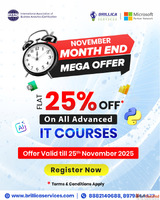 Flat 25 OFF on IT Courses Dehradun - Brillica Services