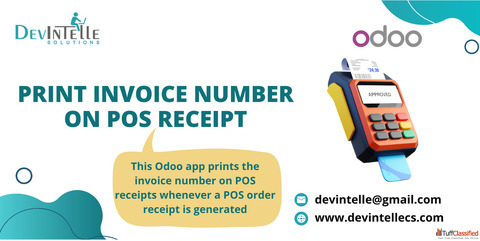 Print Invoice Number On POS Receipt in Odoo
