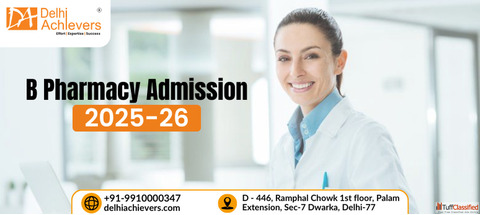 B Pharmacy Admission 2025-26 Eligibility Process Direct Admission Guide