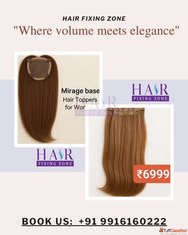 Where volume meets elegance Hair Fixing Zone