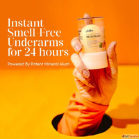 PHITKU Alum-Infused Crystal Roll-On Stick - Turmeric