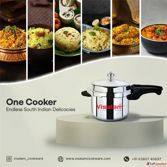 VISALAM I-CLASS PRESSURE PAN - Visalam Cookware