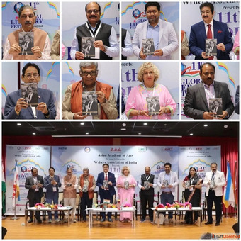 Grand Release of "Anantata Ki Rah Par" A Powerful Biography on Dr. Sandeep Marwah Unveiled