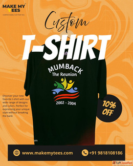 Custom T-Shirt Printing in Delhi