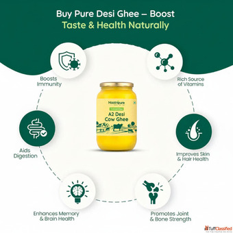 Buy Pure Desi Ghee - Boost Taste Health Naturally