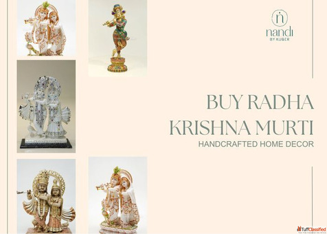 Buy Radha Krishna Murti Handcrafted Home Decor