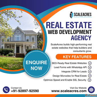 Top Rated Real Estate Website Development Agency