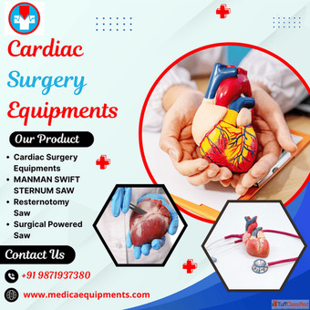 Cardiac Surgery Equipments by Medica Equipments Services - Trusted Quality