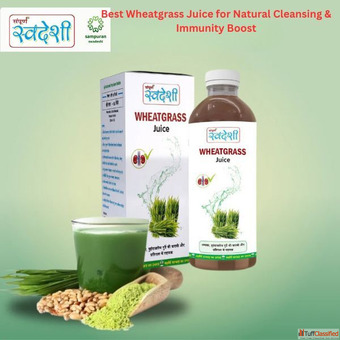 Best Wheatgrass Juice for Natural Cleansing Immunity Boost