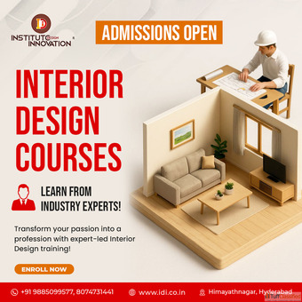 Short term Interior designing courses in Hyderabad