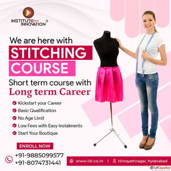 Stitching with a Tailoring Course at Instituto Design Innovation