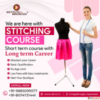 Stitching with a Tailoring Course at Instituto Design Innova...