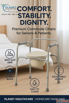 Portable commode chair in Pimpri Chinchwad