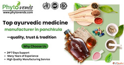 Ayurvedic medicine manufacturer in Panchkula - Phyto Vends