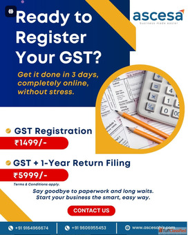 Get Hassle-Free GST Registration in Just 3 Days