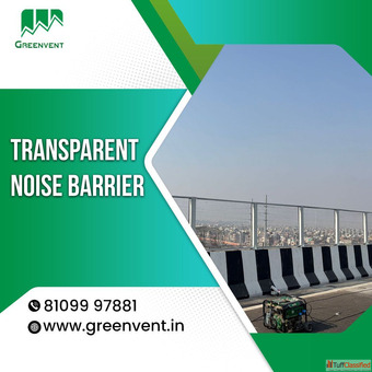 High-quality Transparent noise barrier solutions for urban projects