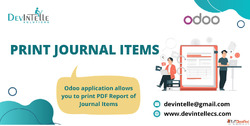 Print Journal Items in Odoo