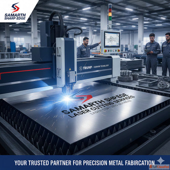 High-Precision Laser Cutting in Metal Machine Services in Pune