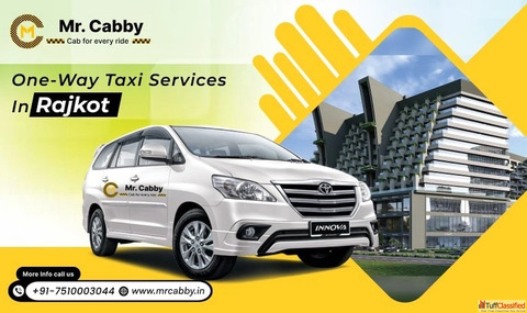 Book One-Way Taxi Service in Rajkot Now Mr. Cabby