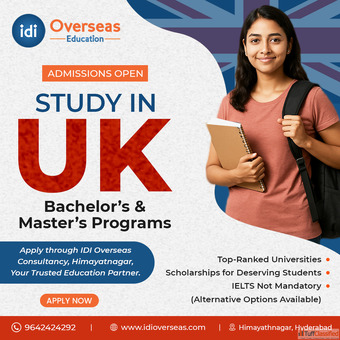 Study Abroad Study in UK with less marks IDI Overseas Education