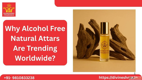 Why Alcohol Free Natural Attars Are Trending Worldwide