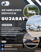 Air Ambulance Gujarat - 247 Service