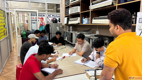 AC Mechanical Repairing Institute in Delhi Practical Classes