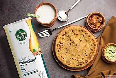 Cold Pressed Groundnut Oil - Pure Chemical-Free Heart-Healthy Choice