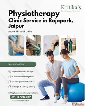 Kritika's Physiotherapy Clinic Trusted Physiotherapist Near You