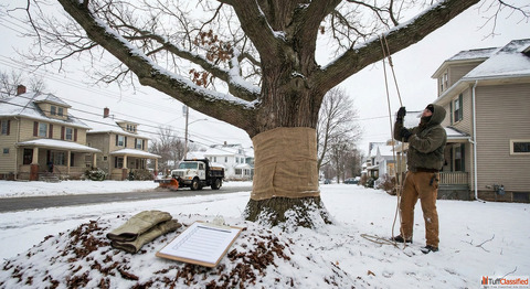 How to Protect Large Trees Before Buffalo's First Snow Winter Storm Prep Safety Checklist - Win