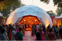 High-Quality Trade Show Dome Available - Fulldome India