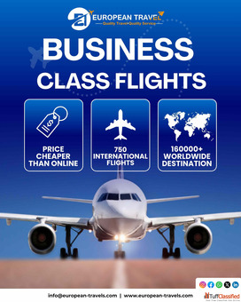 Upgrade Your Trip with Premium Business Class Flight