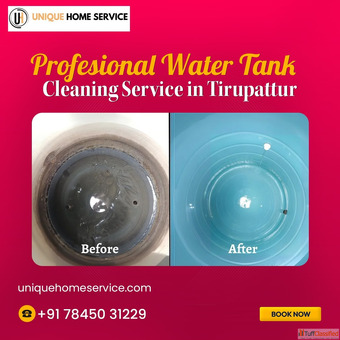 Unique Home Service - Best Professional Water Tank Cleaning Service in Tirupattur
