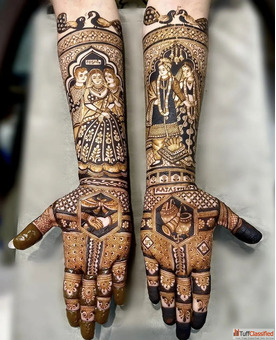 Famous Top Mehndi Artist in Lucknow for Wedding and Celebration Mehndi