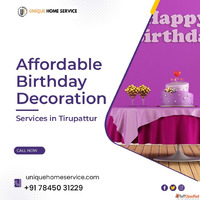 Unique Home Service - Best Affordable Birthday Decoration Se...