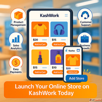 Join KashWork Start Selling on the Internet Today