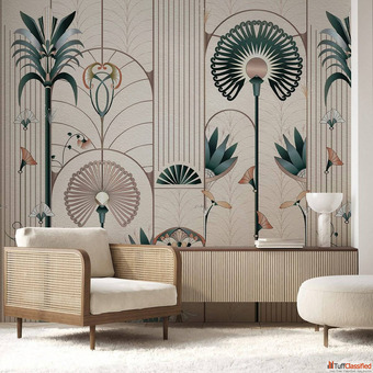 Serene Joyful Wallpaper Designs for a Beautiful Home Makeover