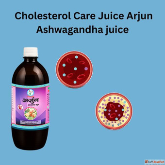 Cholesterol Care Juice Arjun Ashwagandha juice