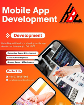 Mobile App Development Company in Delhi NCR Kedar Beyond Creation