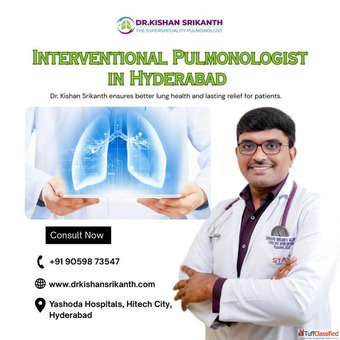 Interventional Pulmonologist 87122 23696 Dr Kishan Srikanth
