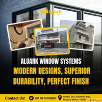 Stylish Slim Aluminum Window Installation for Modern Interio...