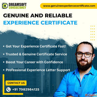Trusted Experience Certificate Provider in Bangalore