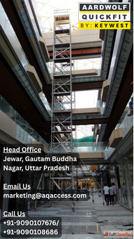 Aardwolf QuickFit Aluminium Scaffolding Tower for Safe Height Work