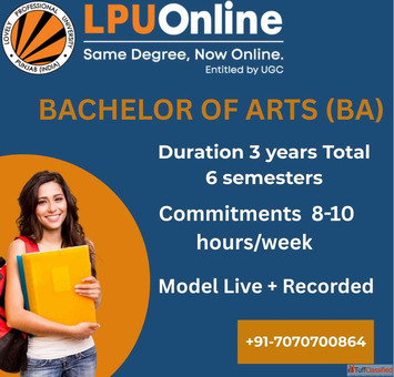 LPU Online Bachelor Of Arts